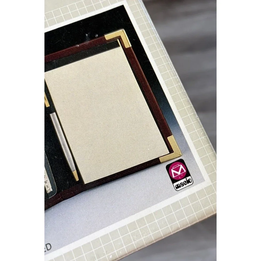 VTG 70s Masio Deluxe Memo Pad Address Book New Deadstock 5x7